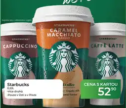 Tamda Foods Starbucks caramellový macchiato nabídka