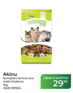 Tamda Foods Akinu kompletní krmivo pro malé hlodavce nabídka