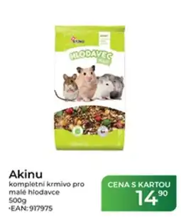 Tamda Foods Akinu kompletní krmivo pro malé hlodavce nabídka