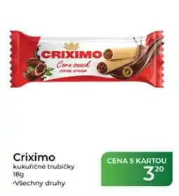 Tamda Foods Criximo kukůčičné trubičky nabídka