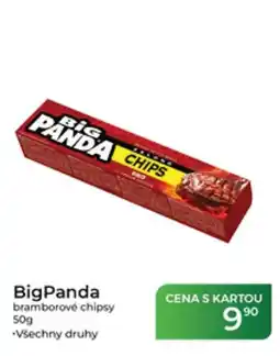 Tamda Foods BigPanda bramborové chipsy nabídka