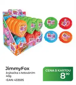 Tamda Foods JimmyFox žvýkačka s tetováním nabídka