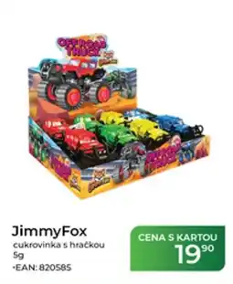 Tamda Foods JimmyFox cukrovinka s hračkou nabídka