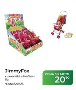 Tamda Foods JimmyFox cukrovinka s hračkou nabídka