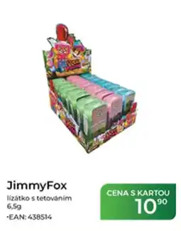Tamda Foods JimmyFox lizátka s tetováním nabídka