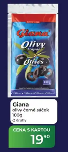 Tamda Foods Giana olivy černé sáček nabídka