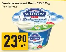 Žabka Kunin zakysaná smetana nabídka