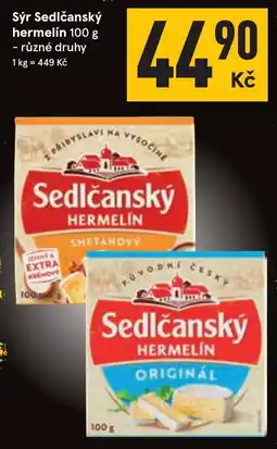 Žabka Sedlčanský hermelín nabídka