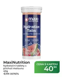 Tamda Foods MaxiNutrition hydratační tablety s příchutí melounu nabídka