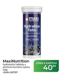 Tamda Foods MaxiNutrition hydratační tablety s příchutí černého rybízu nabídka
