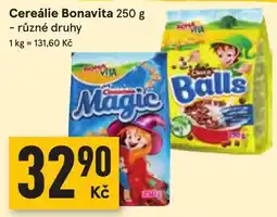 Žabka Bonavita cereálie nabídka