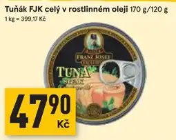 Žabka Franz Josef Tuňák celý v rostlinném oleji nabídka