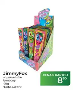 Tamda Foods JimmyFox squeeze tube bonbony nabídka