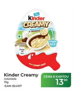 Tamda Foods Kinder Creamy čokoláda nabídka