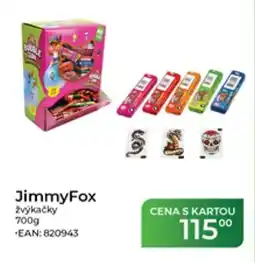 Tamda Foods JimmyFox žvýkačky nabídka