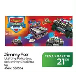 Tamda Foods JimmyFox Lighting Police Jeep cukrovinky s hračkou nabídka