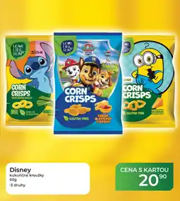 Tamda Foods Disney kukuričné kroužky nabídka