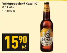 Žabka Kozel 10° nabídka