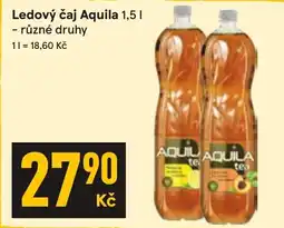 Žabka Aquila ledový čaj nabídka