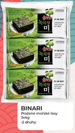Tamda Foods Binari pražené mořské řasy nabídka