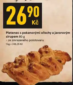 Žabka Pletenec s pekanovými ořechy a javorovým sirupem nabídka