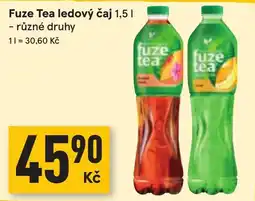 Žabka Fuze Tea ledový čaj nabídka