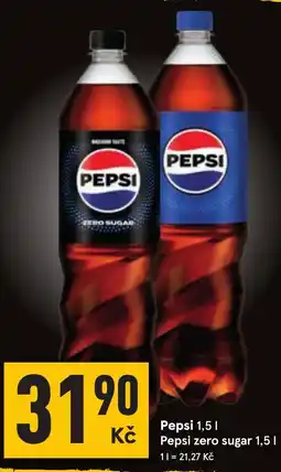 Žabka Pepsi pepsi zero sugar nabídka