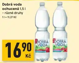 Žabka Dobrá voda ochucená nabídka