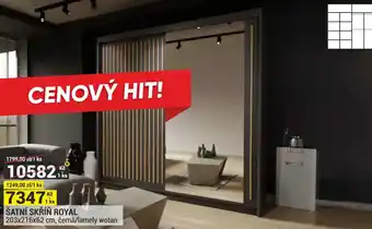 Šatní skříň royal