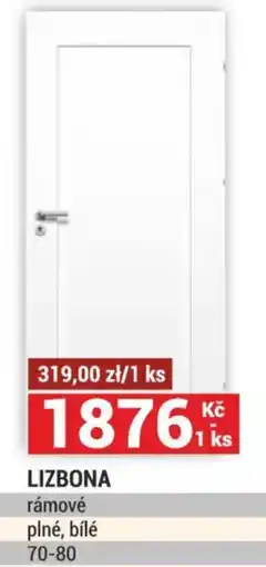 Merkury Market Lizbona rámové plné, bílé nabídka