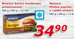 ESO MARKET Nowaco Kuřecí hamburger předsmažený nabídka