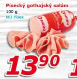 ESO MARKET Můůů pisecký gothajský salám nabídka
