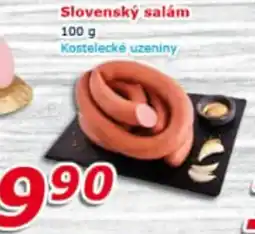 ESO MARKET Kostelecké uzeniny slovenský salám nabídka