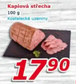 ESO MARKET Kostelecké uzeniny Kapiová střecha nabídka
