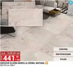 Merkury Market Gresova Dlazba Morella Crema, Natural nabídka