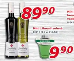 ESO MARKET Templářský Mini Lihomil zelená nabídka