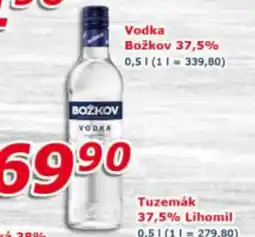 ESO MARKET Božkov vodka nabídka