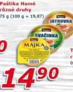 ESO MARKET Paštika Hamé nabídka
