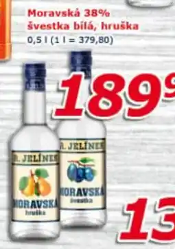ESO MARKET R. Jelínek moravská 38% švestka bílá, hruška nabídka