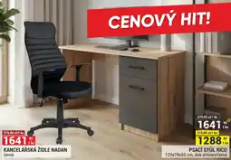 Merkury Market Nadan kancelářská židle černá nabídka