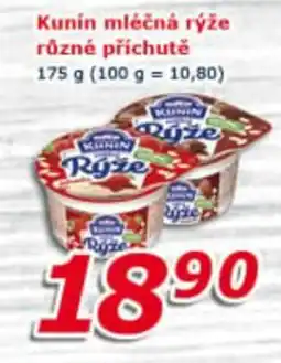 ESO MARKET Kunin mléčná rýže různé příchutě nabídka