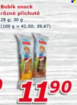 ESO MARKET Bobík snack různé příchutě nabídka