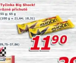 ESO MARKET Big Shock! tyčinka různé příchutě nabídka