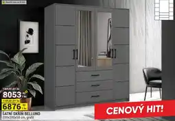 Merkury Market Šatní skříň Belluno nabídka
