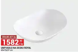Merkury Market Royal umyvadlo na desku nabídka