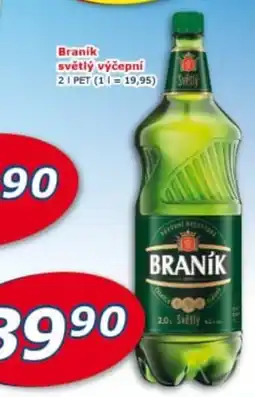 ESO MARKET Braník světlý výčepní nabídka