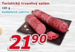 ESO MARKET Kostelecké uzeniny turistický trvanlivý salám nabídka