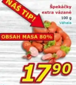 ESO MARKET Váhala špekáčky extra vázané nabídka