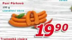 ESO MARKET Paní Párková Trampská cigára nabídka