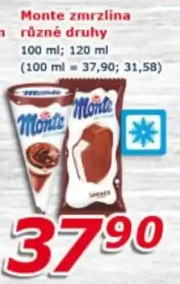 ESO MARKET Monte zmrzlina nabídka